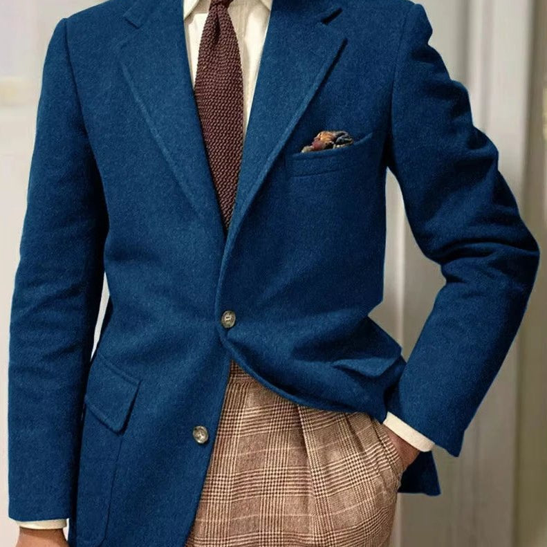 Leo slim fit wool blazer - Antonios