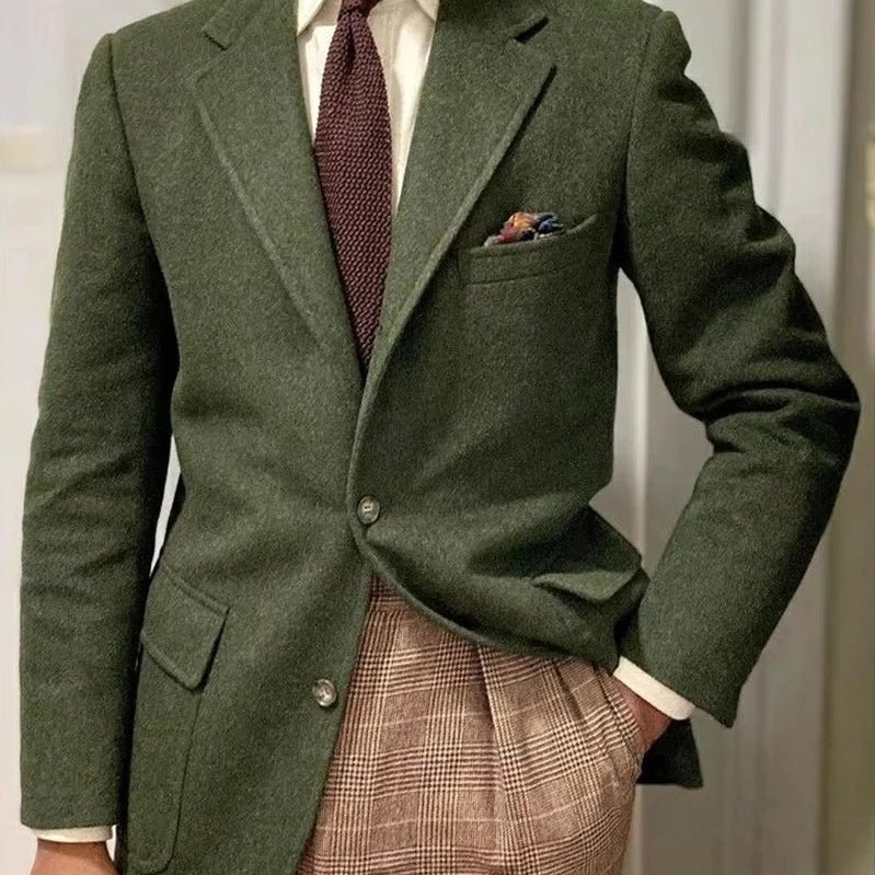 Leo slim fit wool blazer - Antonios