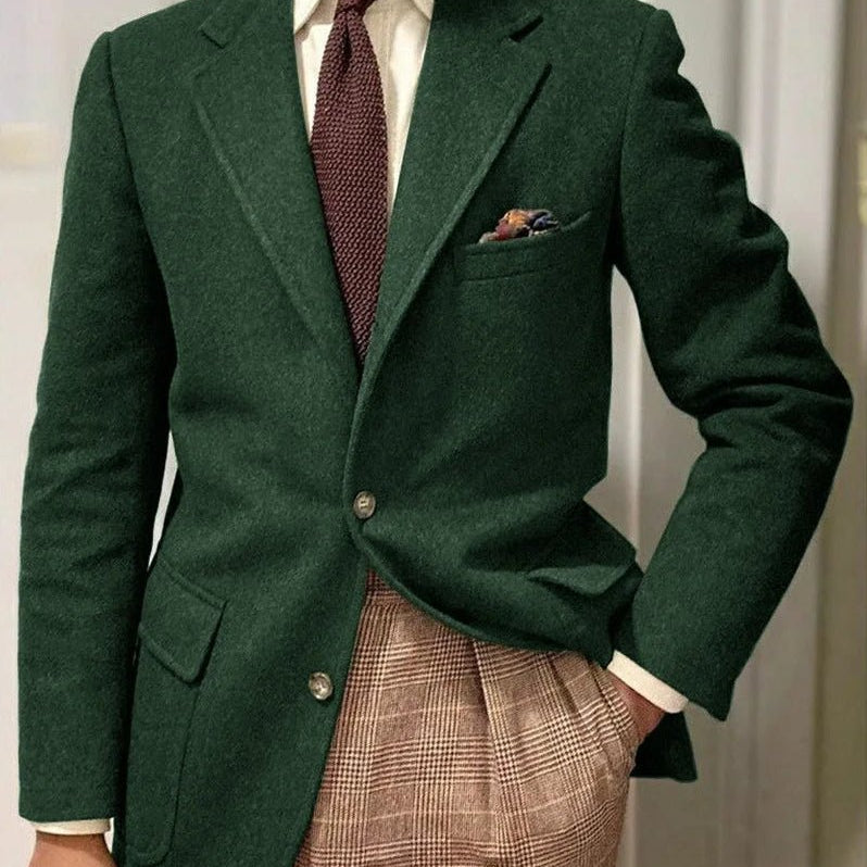 Leo slim fit wool blazer - Antonios