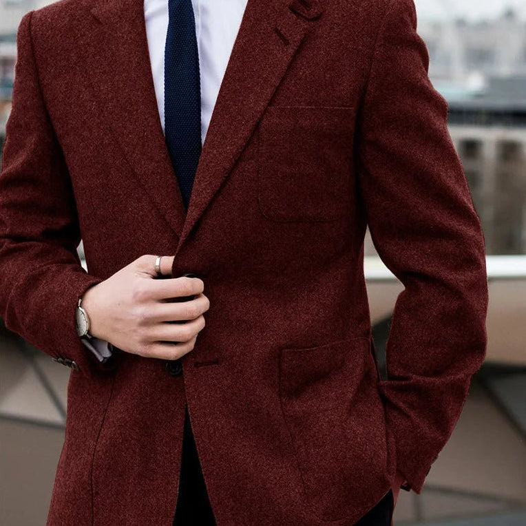Leo slim fit wool blazer - Antonios