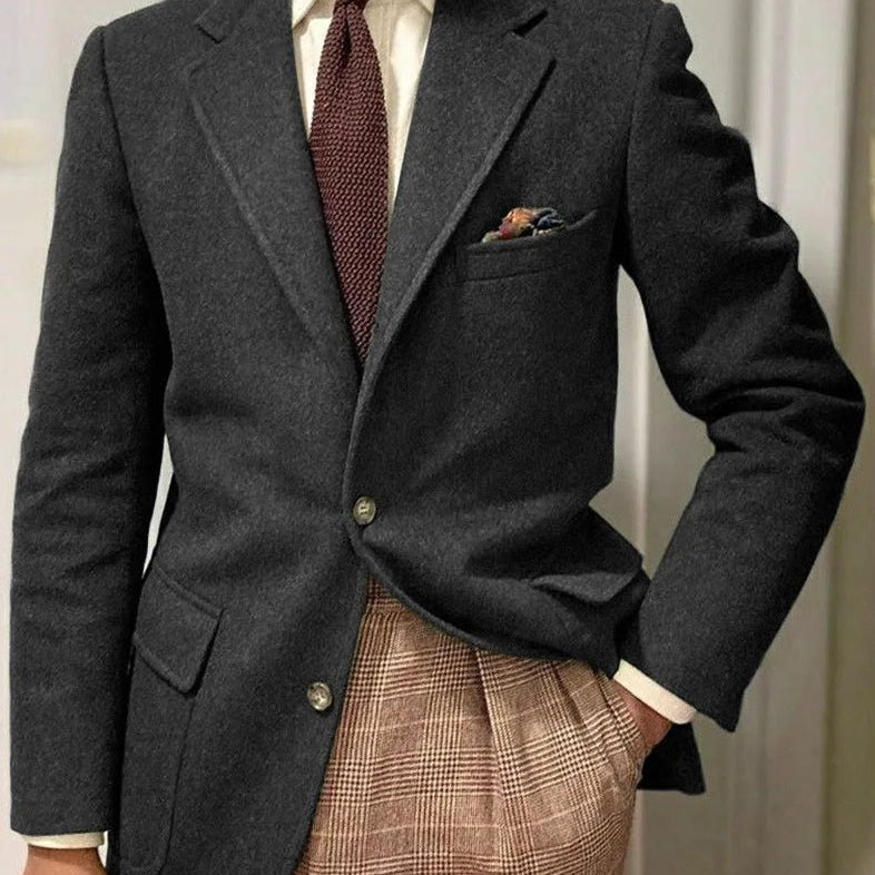 Leo slim fit wool blazer - Antonios