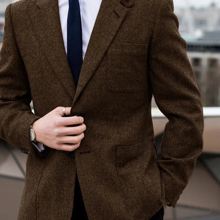 Leo slim fit wool blazer - Antonios