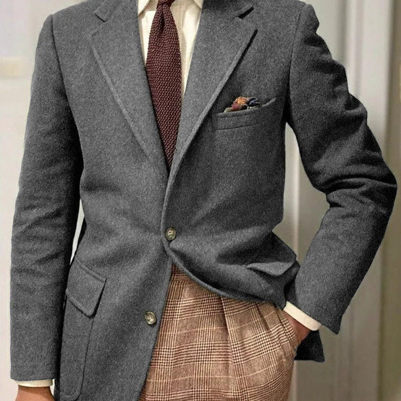 Leo slim fit wool blazer - Antonios