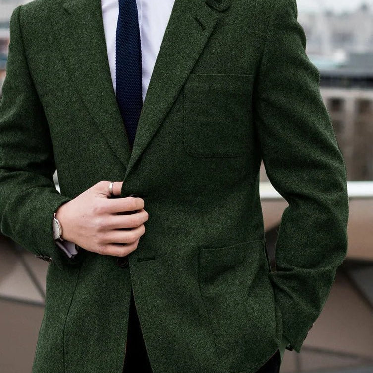 Leo slim fit wool blazer - Antonios