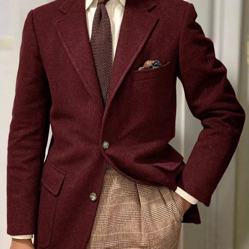 Leo slim fit wool blazer - Antonios