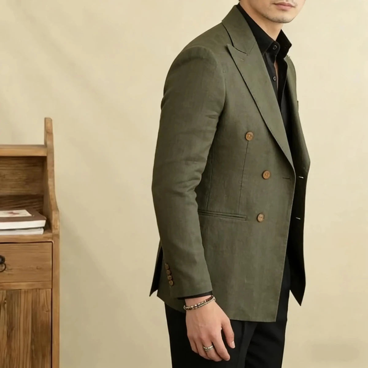 Leo soft slim fit blazer - Antonios