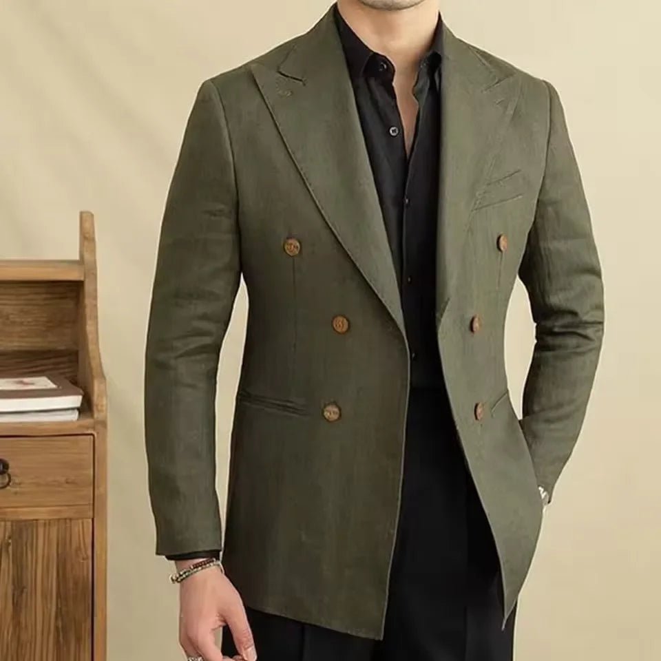 Leo soft slim fit blazer - Antonios