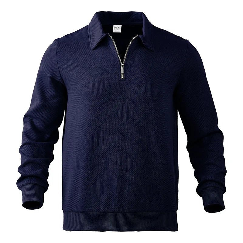Leo spring sweater with zip - Antonios