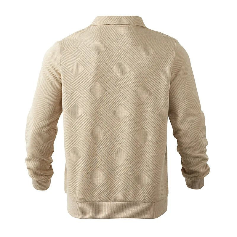 Leo spring sweater with zip - Antonios