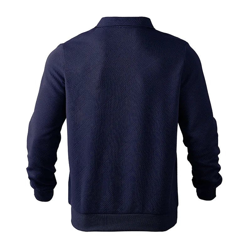 Leo spring sweater with zip - Antonios