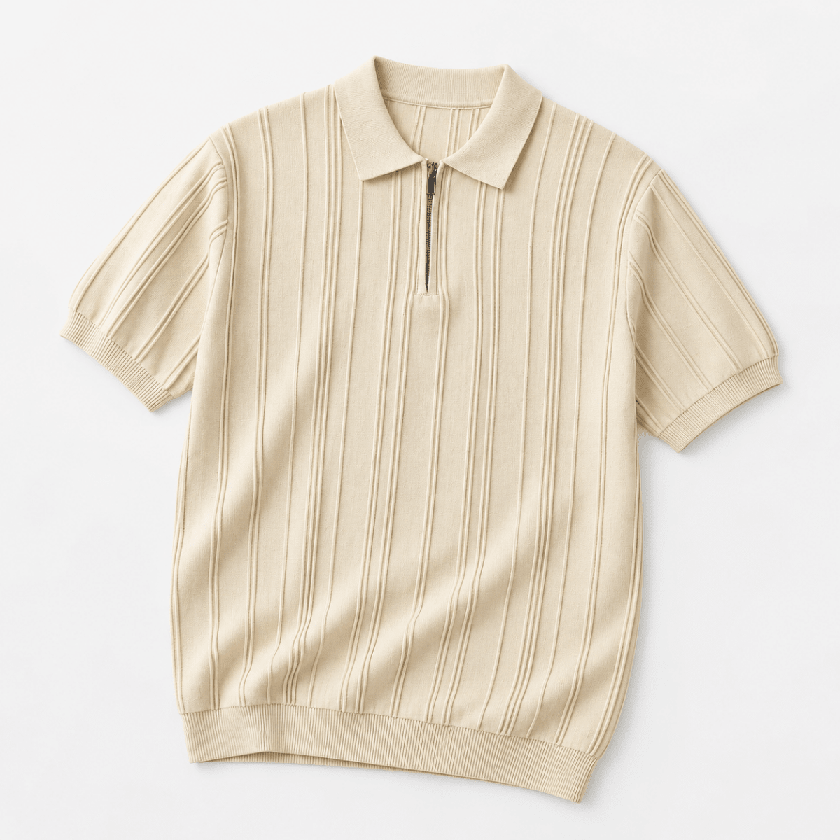 Leonardo summer business polo shirt - AntoniosClothing - Apricot