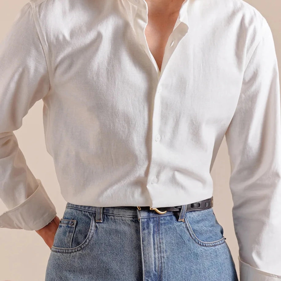 Linen - cotton breathable elegant shirt - Antonios