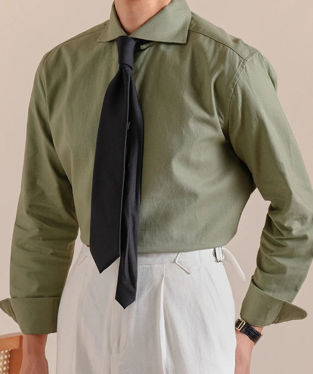 Linen - cotton breathable elegant shirt - Antonios