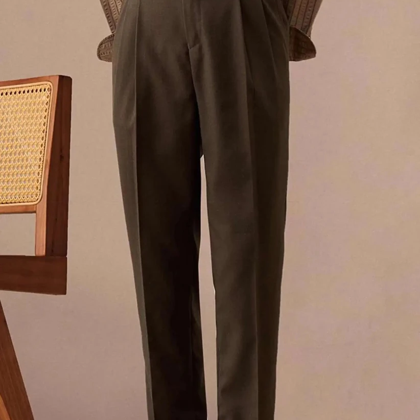 Linen italian gentleman trousers - Antonios
