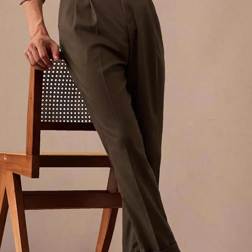 Linen italian gentleman trousers - Antonios