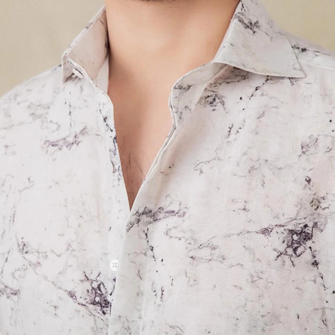 Linen vintage business shirt - Antonios