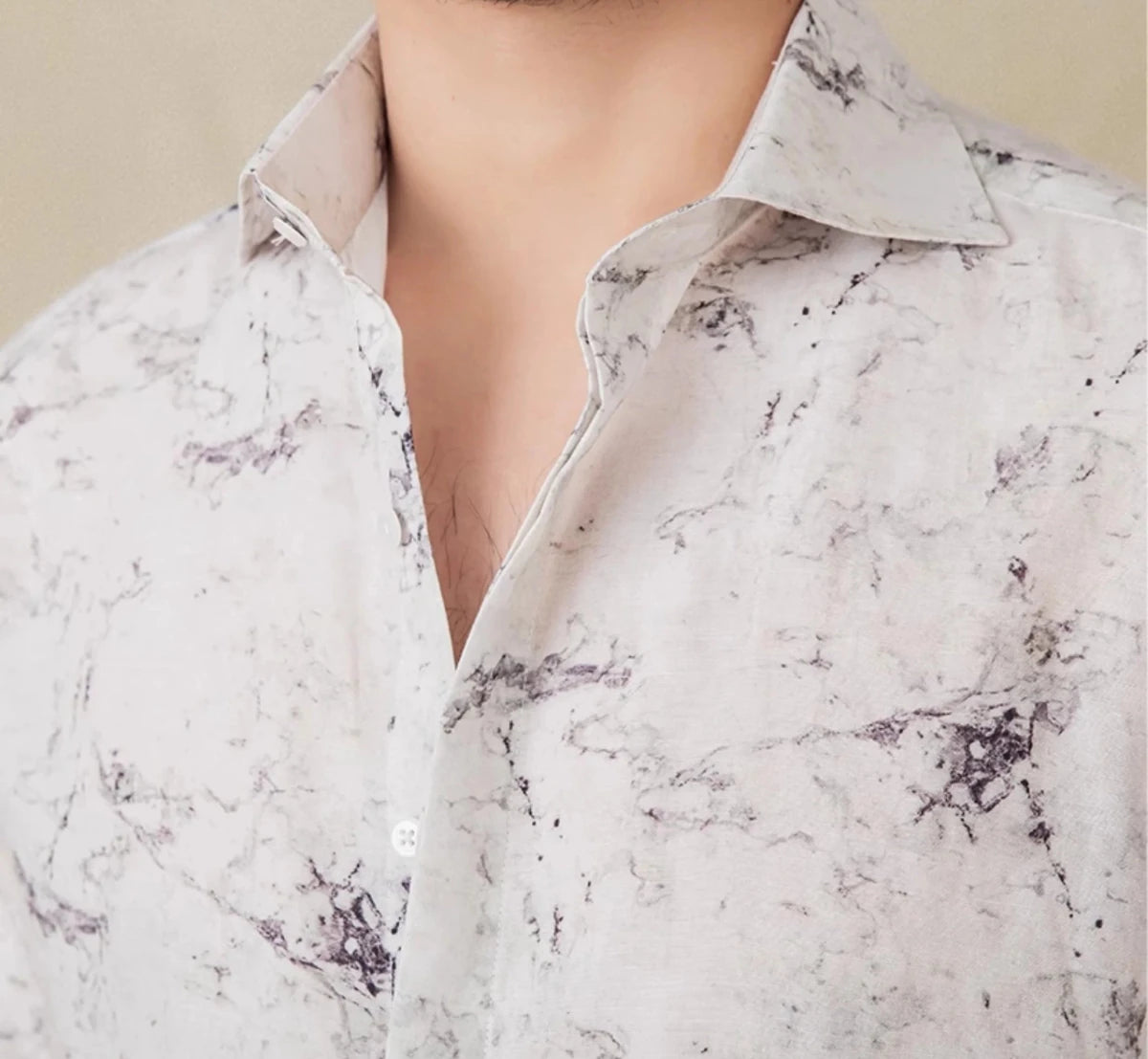 Linen vintage business shirt - Antonios