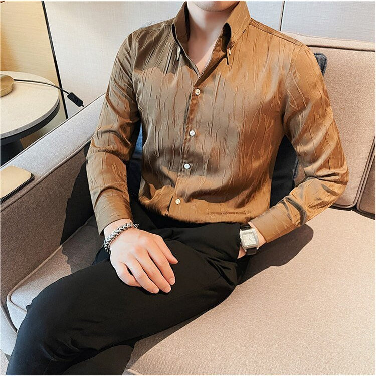 LUXE Long - Sleeve Shirt - Antonios
