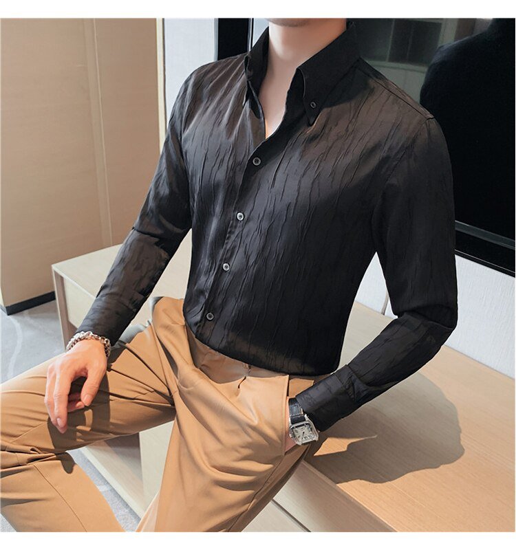 LUXE Long - Sleeve Shirt - Antonios