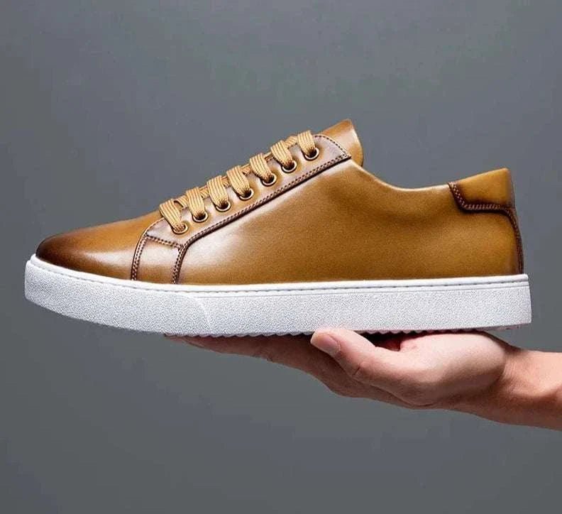 LUXELY office leather shoes - Antonios