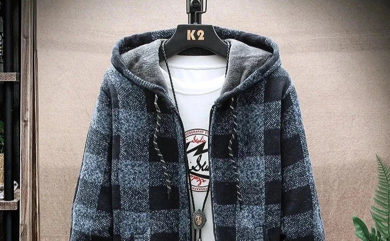 LUXELY plaid jacket - Antonios