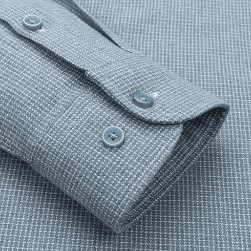 Luxury 100% cotton casual long - sleeve shirt - Antonios