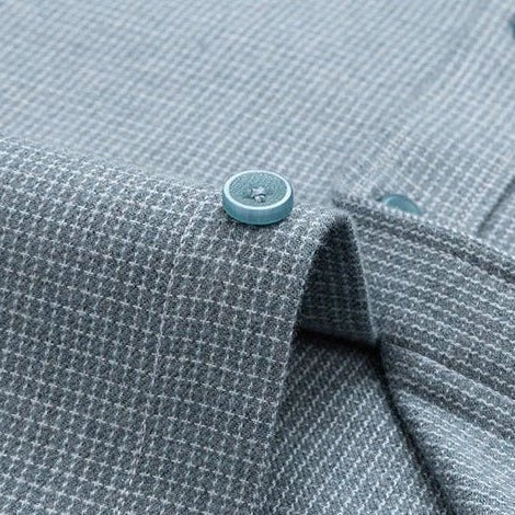 Luxury 100% cotton casual long - sleeve shirt - Antonios