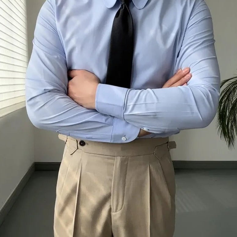 Luxury British dress shirt party and business wear - Antonios