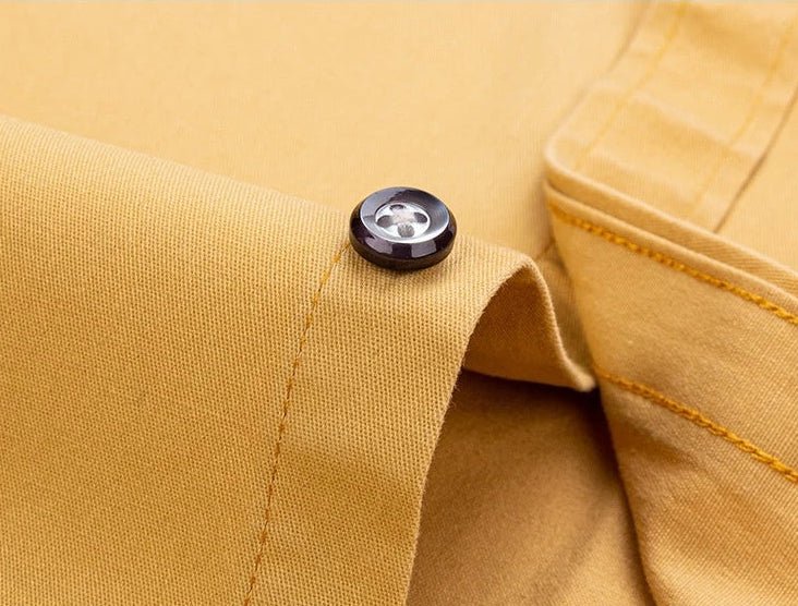 Luxury cotton shirt with single pocket - Antonios