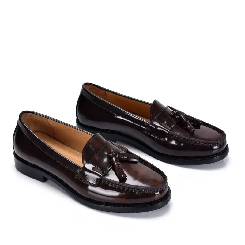 Luxury slip - on tassel elegant loafers - Antonios