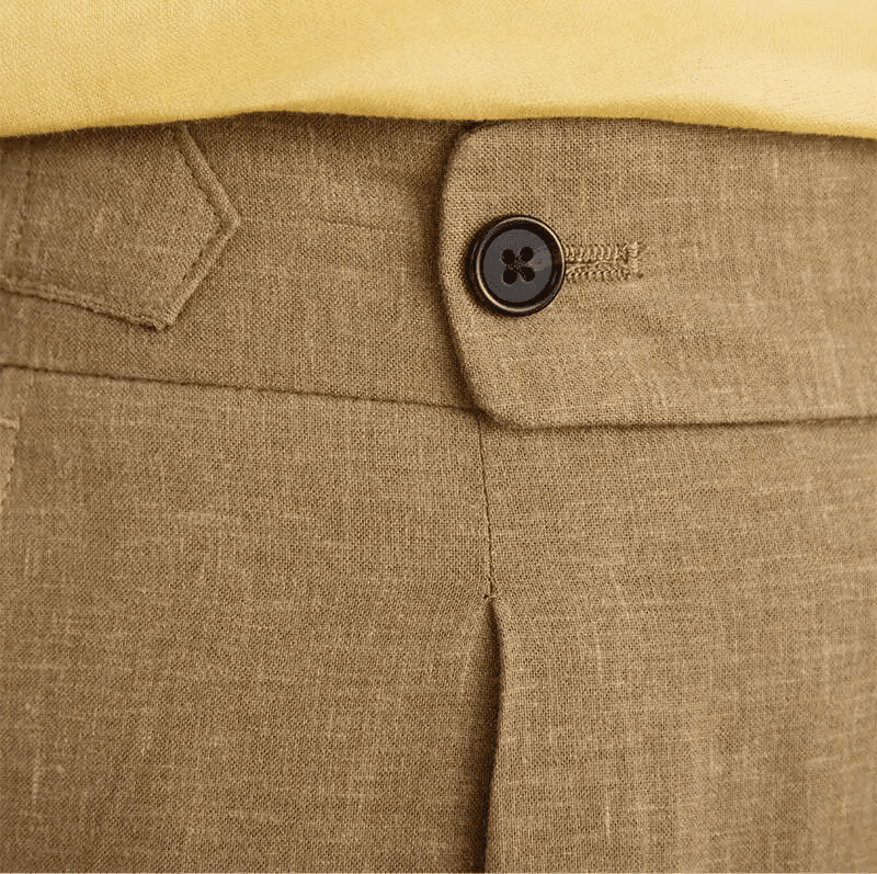 Lyocell Cotton high - waist elegant pants - Antonios