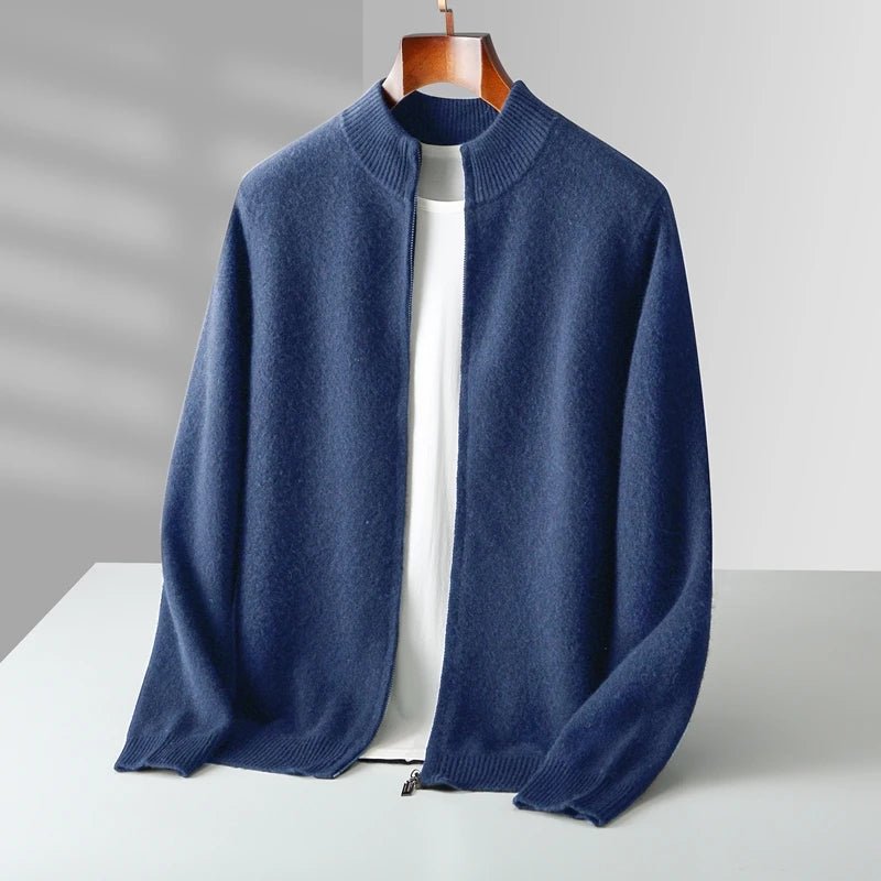 Merino wool elegant cardigan - Antonios