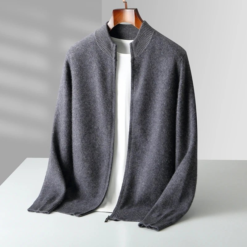 Merino wool elegant cardigan - Antonios
