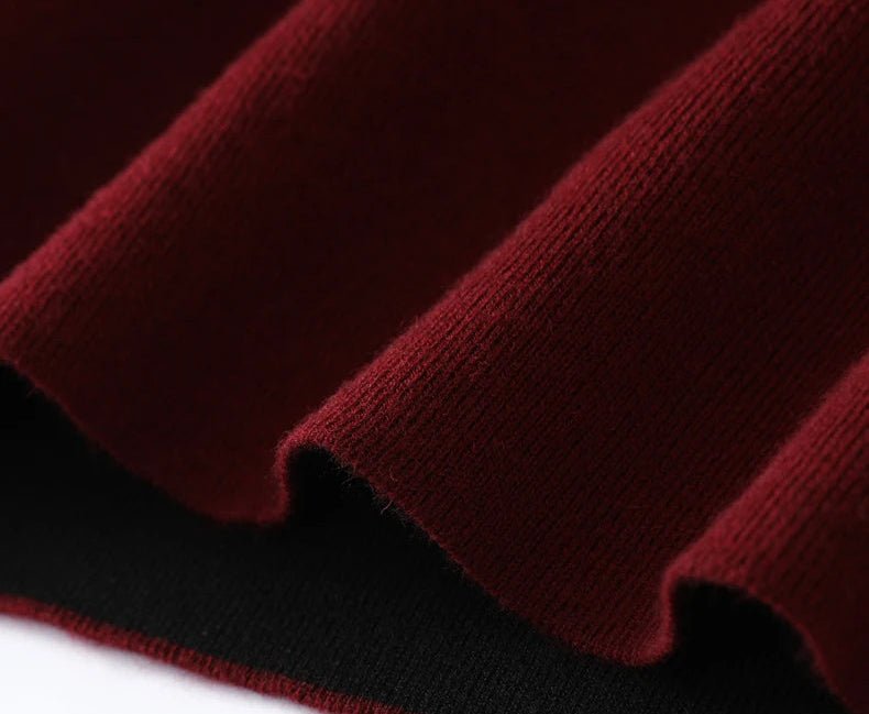 Merino wool half - collar sweater - Antonios