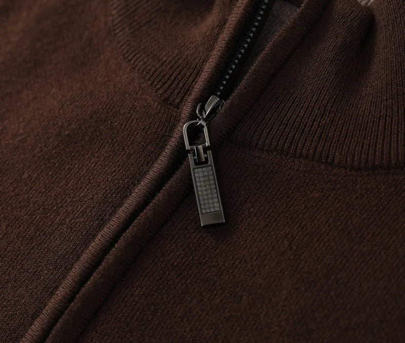 Merino wool half - collar sweater - Antonios