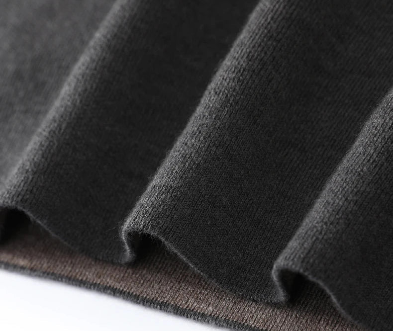 Merino wool half - collar sweater - Antonios