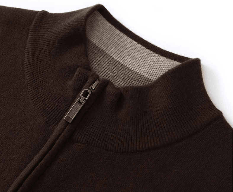 Merino wool half - collar sweater - Antonios