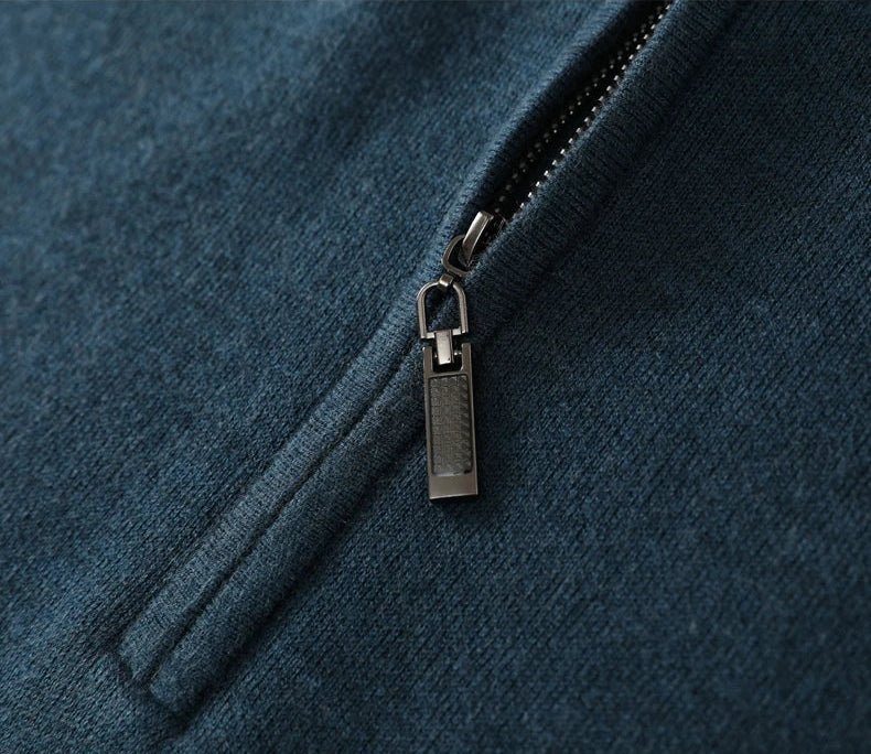 Merino wool half - collar sweater - Antonios