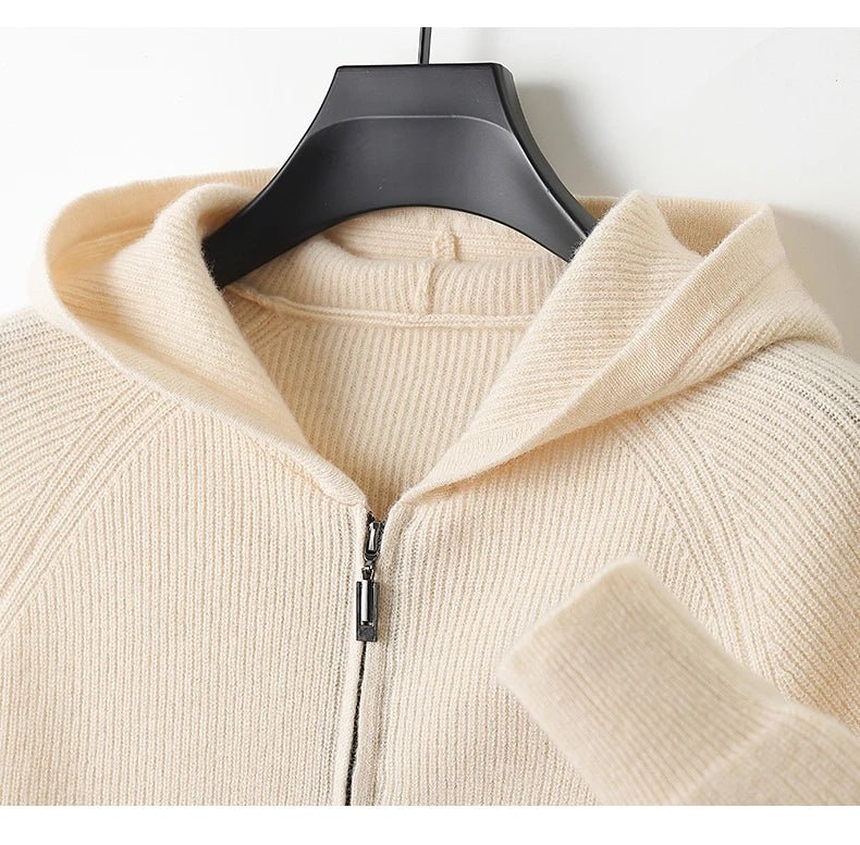 Merino wool hooded sweater - Antonios