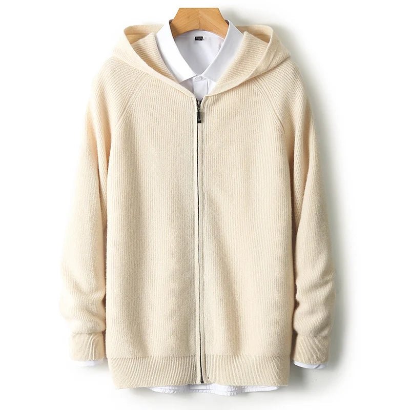 Merino wool hooded sweater - Antonios