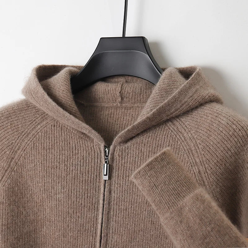 Merino wool hooded sweater - Antonios
