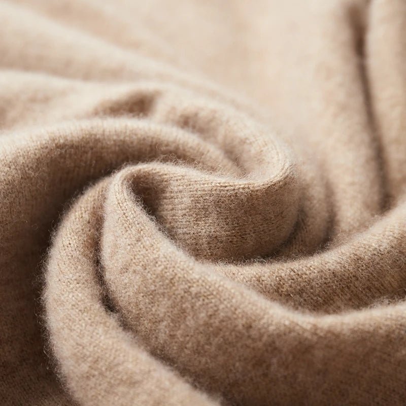 Merino wool knitted hooded sweater - Antonios