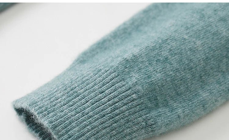 Merino wool polo collar sweater - Antonios