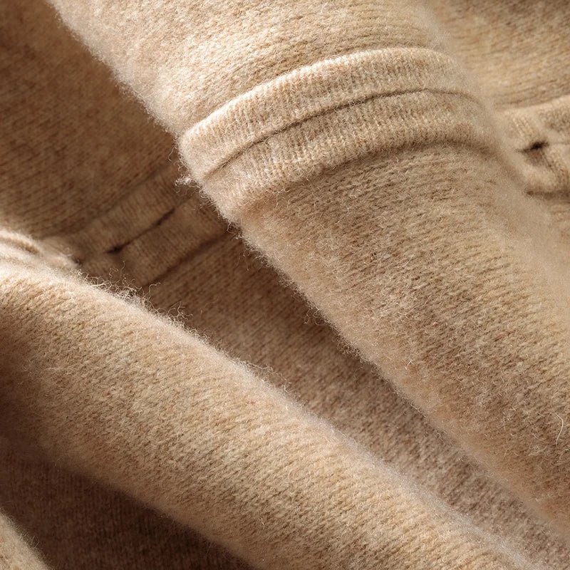 Merino wool smart fit zipper sweater - Antonios