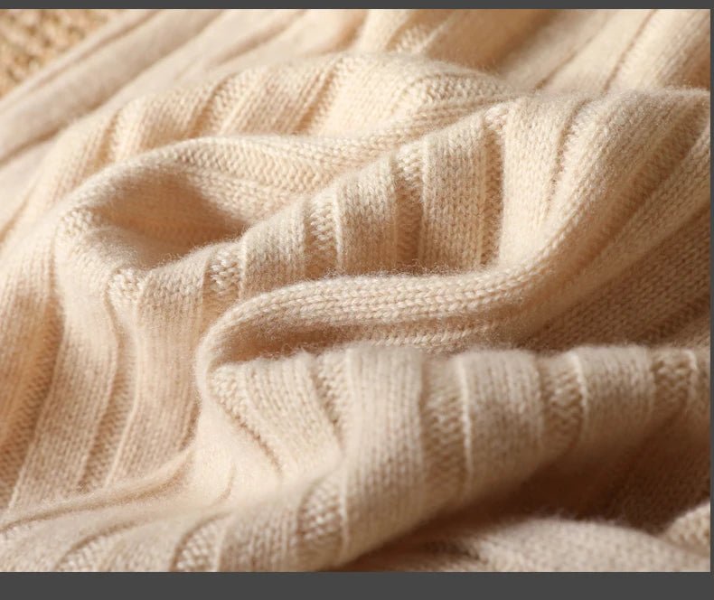 Merino wool winter turtleneck sweater - Antonios