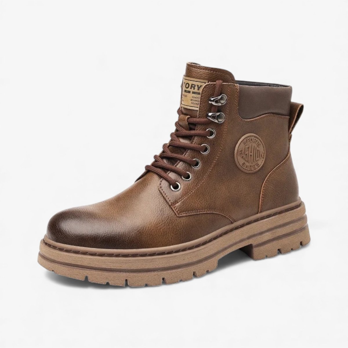 Motorcycle leather winter boots - Antonios