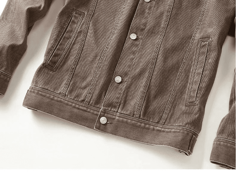 New york autumn denim jacket - Antonios