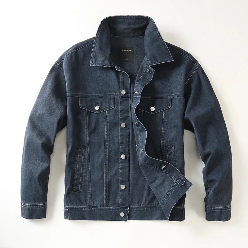 New york autumn denim jacket - Antonios