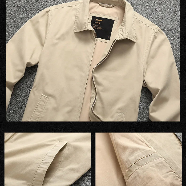 New york retro casual jacket - Antonios