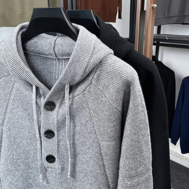 New yorker hooded sweater - Antonios